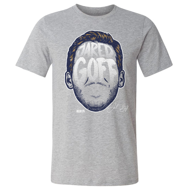 Jared Goff Men's Cotton T-Shirt | 500 LEVEL