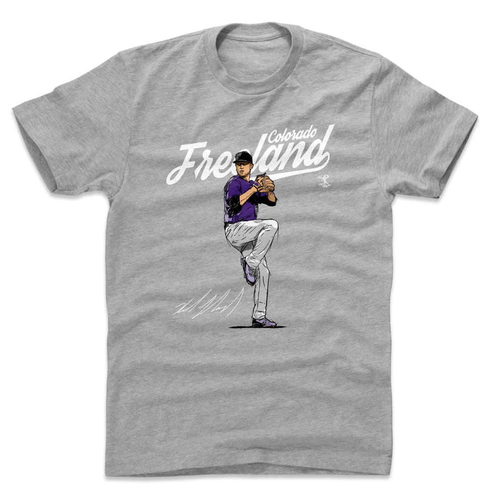 Kyle Freeland Men's Cotton T-Shirt | 500 LEVEL