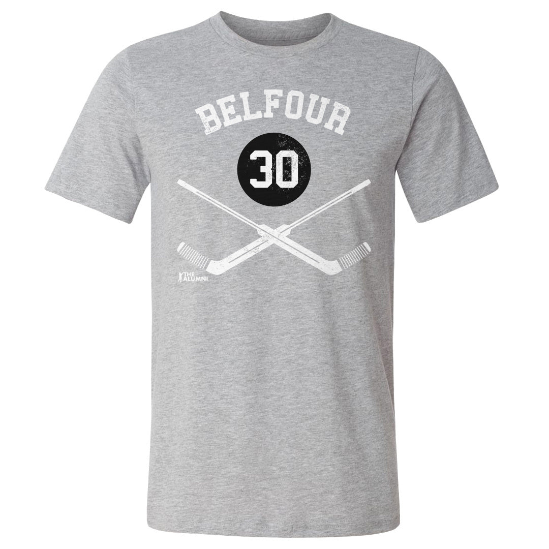 Ed Belfour Men&#39;s Cotton T-Shirt | 500 LEVEL
