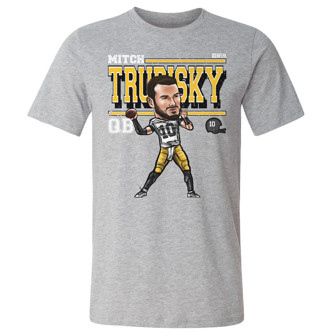Mitch Trubisky Men&#39;s Cotton T-Shirt | 500 LEVEL