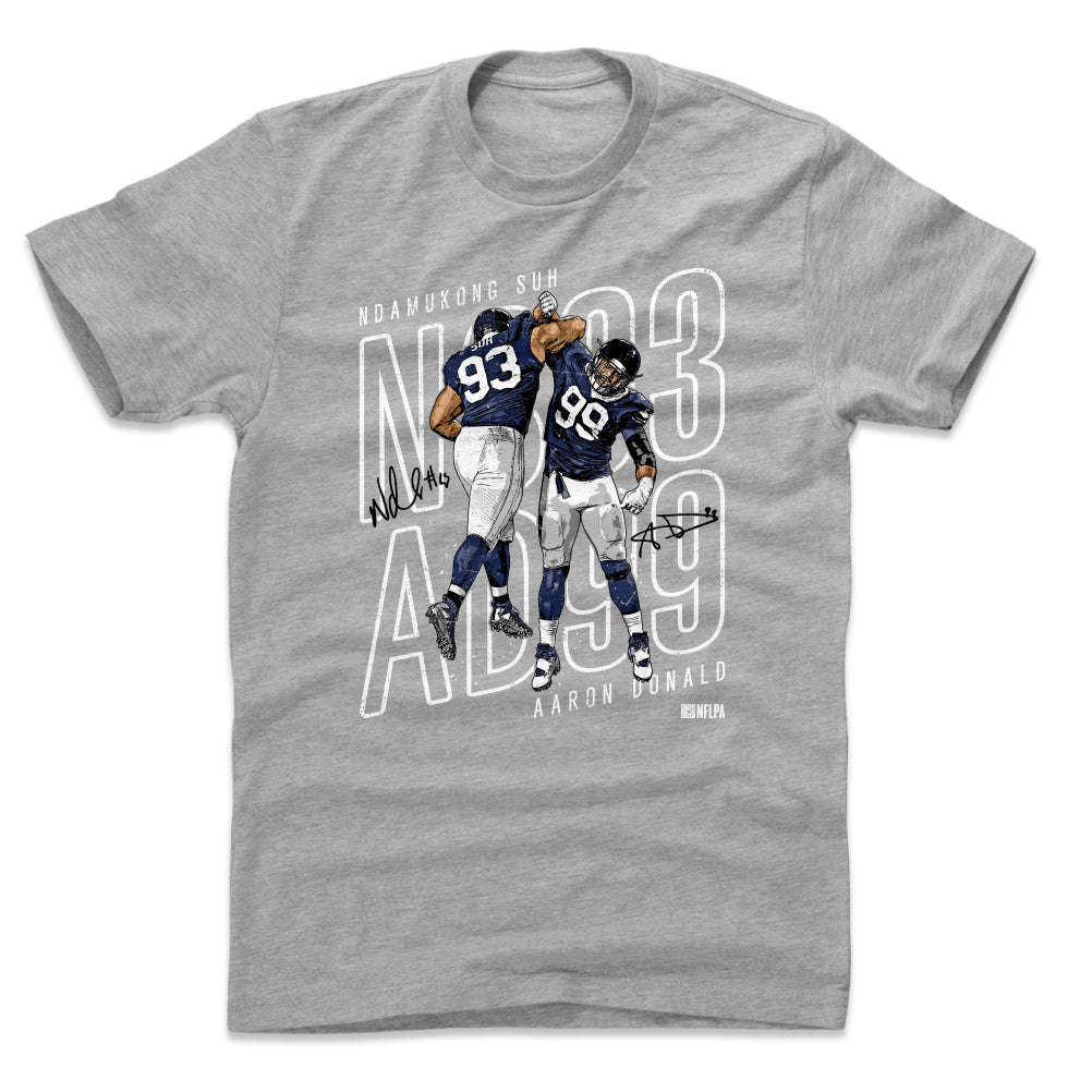 Aaron Donald Men&#39;s Cotton T-Shirt | 500 LEVEL