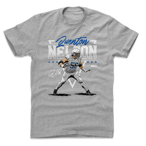 Quenton Nelson Men's Cotton T-Shirt | 500 LEVEL
