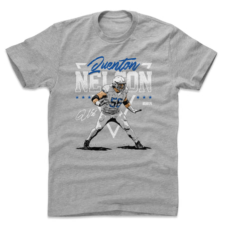 Quenton Nelson Men's Cotton T-Shirt | 500 LEVEL