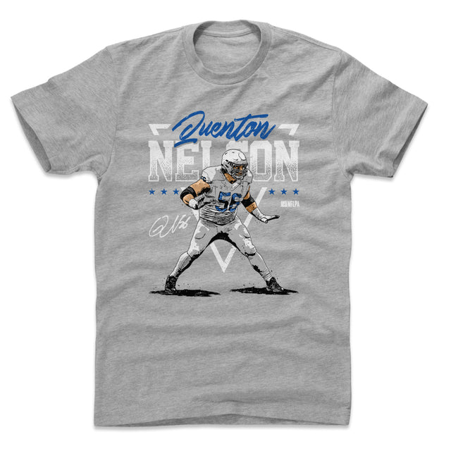 Quenton Nelson Men's Cotton T-Shirt | 500 LEVEL