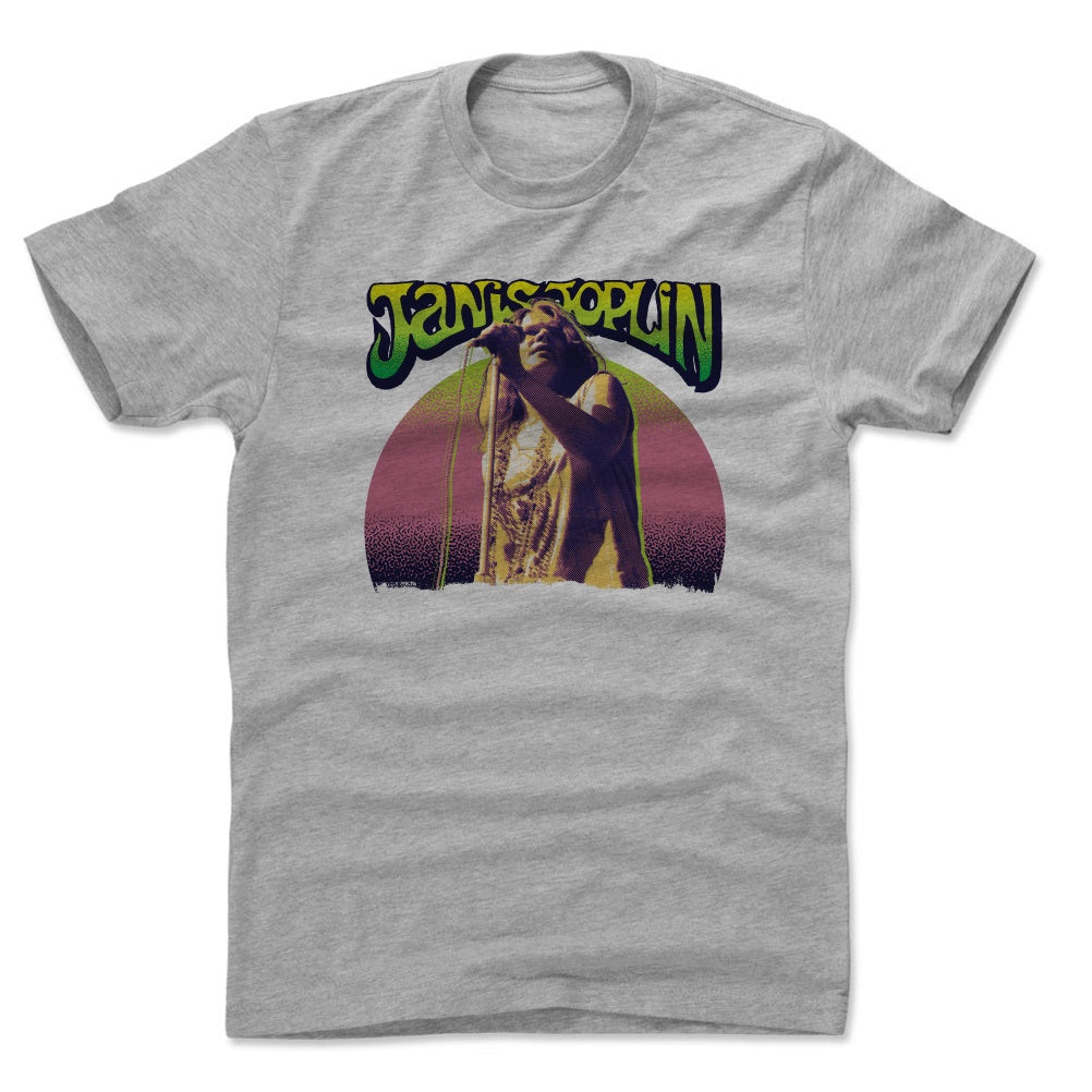 Janis Joplin Men's Cotton T-Shirt | 500 LEVEL