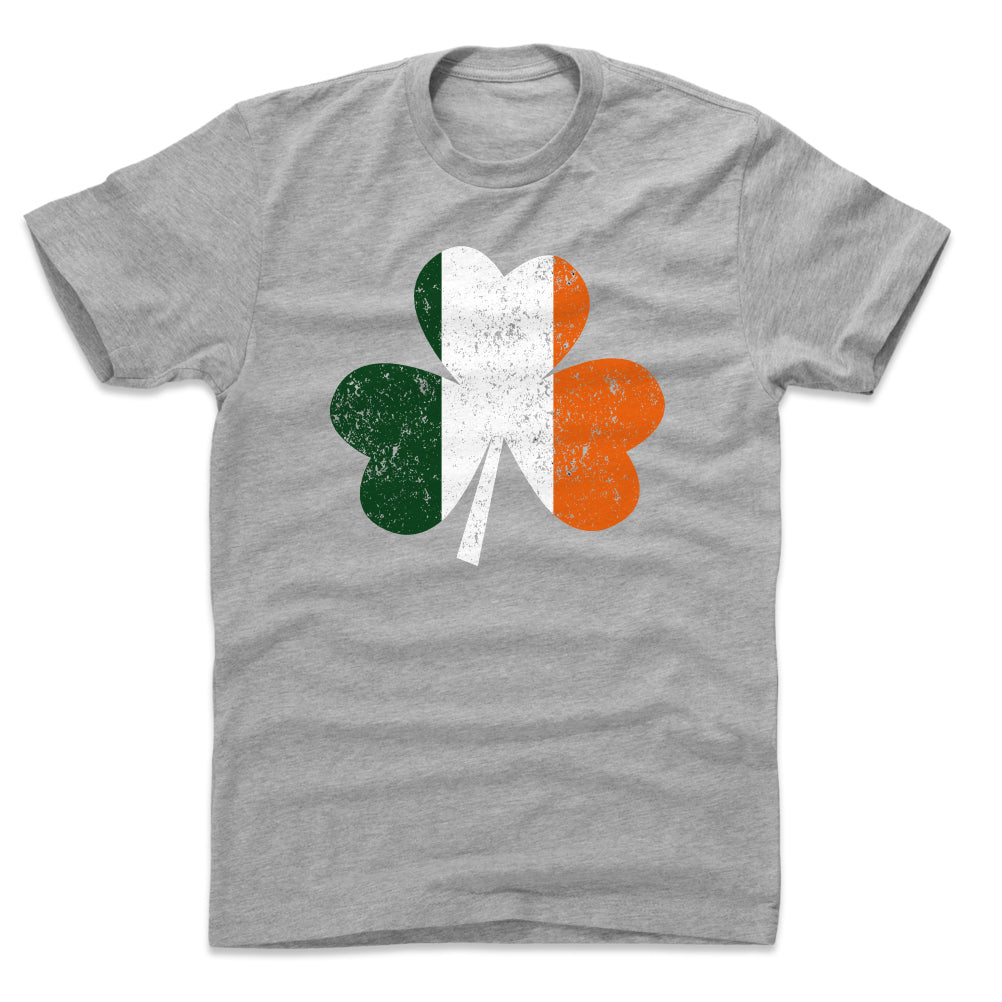 St. Patrick&#39;s Day Shamrock Men&#39;s Cotton T-Shirt | 500 LEVEL