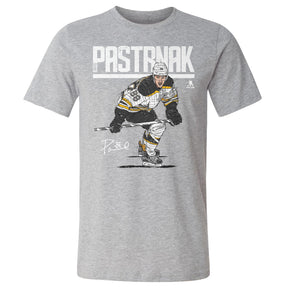 David Pastrnak Men's Cotton T-Shirt | 500 LEVEL