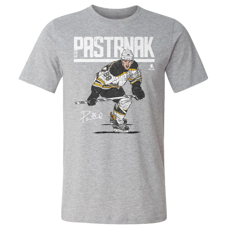 David Pastrnak Men's Cotton T-Shirt | 500 LEVEL