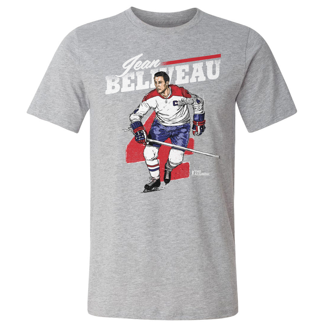 Jean Beliveau Men&#39;s Cotton T-Shirt | 500 LEVEL