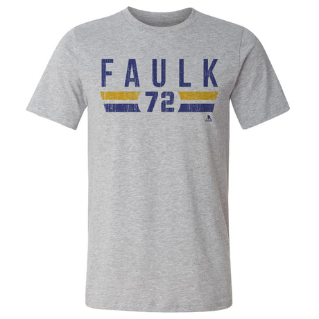 Justin Faulk Men's Cotton T-Shirt | 500 LEVEL
