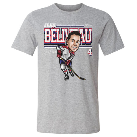 Jean Beliveau Men's Cotton T-Shirt | 500 LEVEL