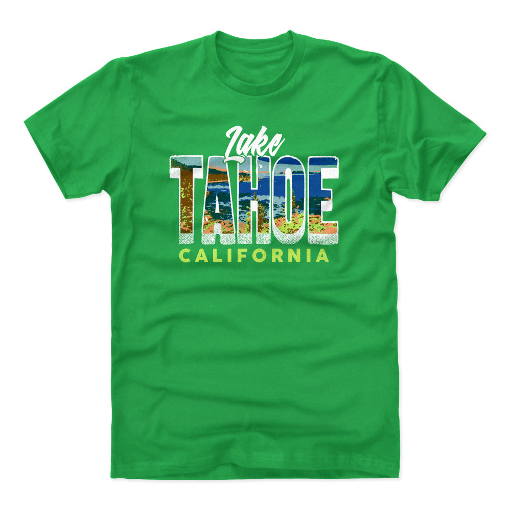 Lake Tahoe Men&#39;s Cotton T-Shirt | 500 LEVEL