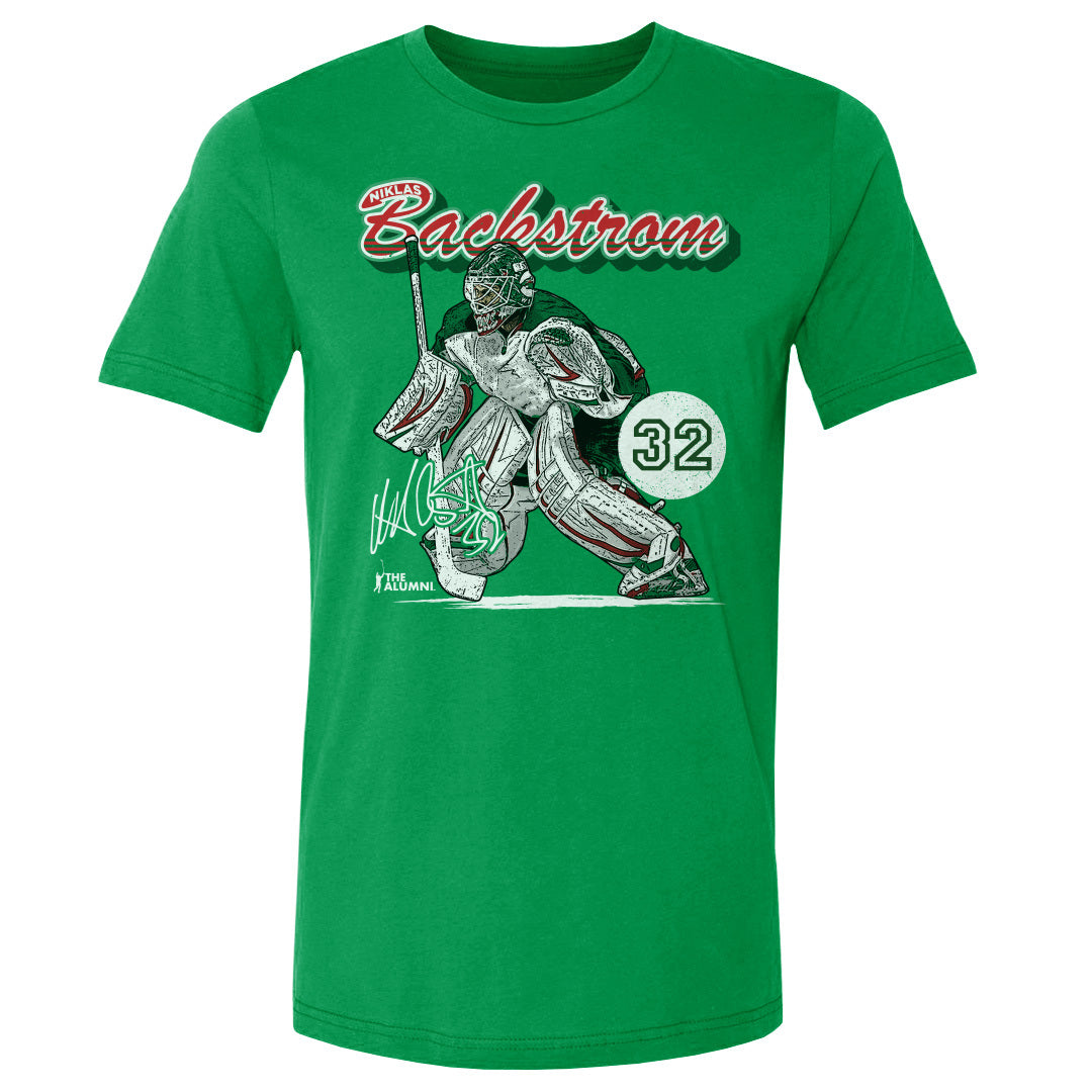 Niklas Backstrom Men's Cotton T-Shirt | 500 LEVEL