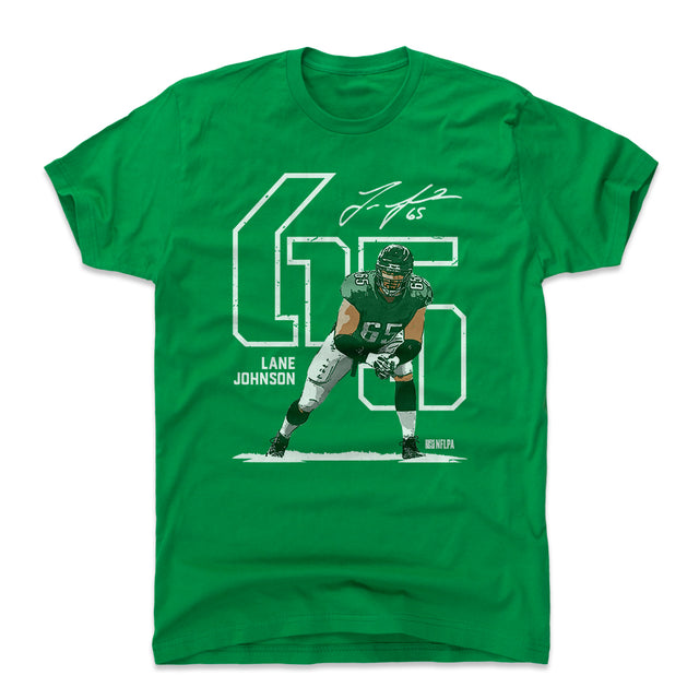 Lane Johnson Men's Cotton T-Shirt | 500 LEVEL