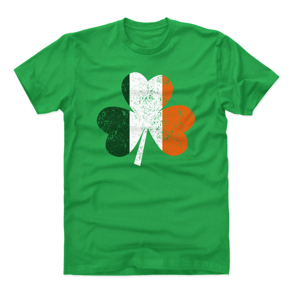 St. Patrick&#39;s Day Shamrock Men&#39;s Cotton T-Shirt | 500 LEVEL