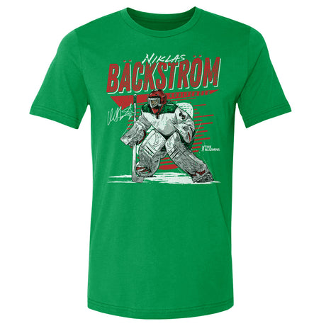 Niklas Backstrom Men's Cotton T-Shirt | 500 LEVEL