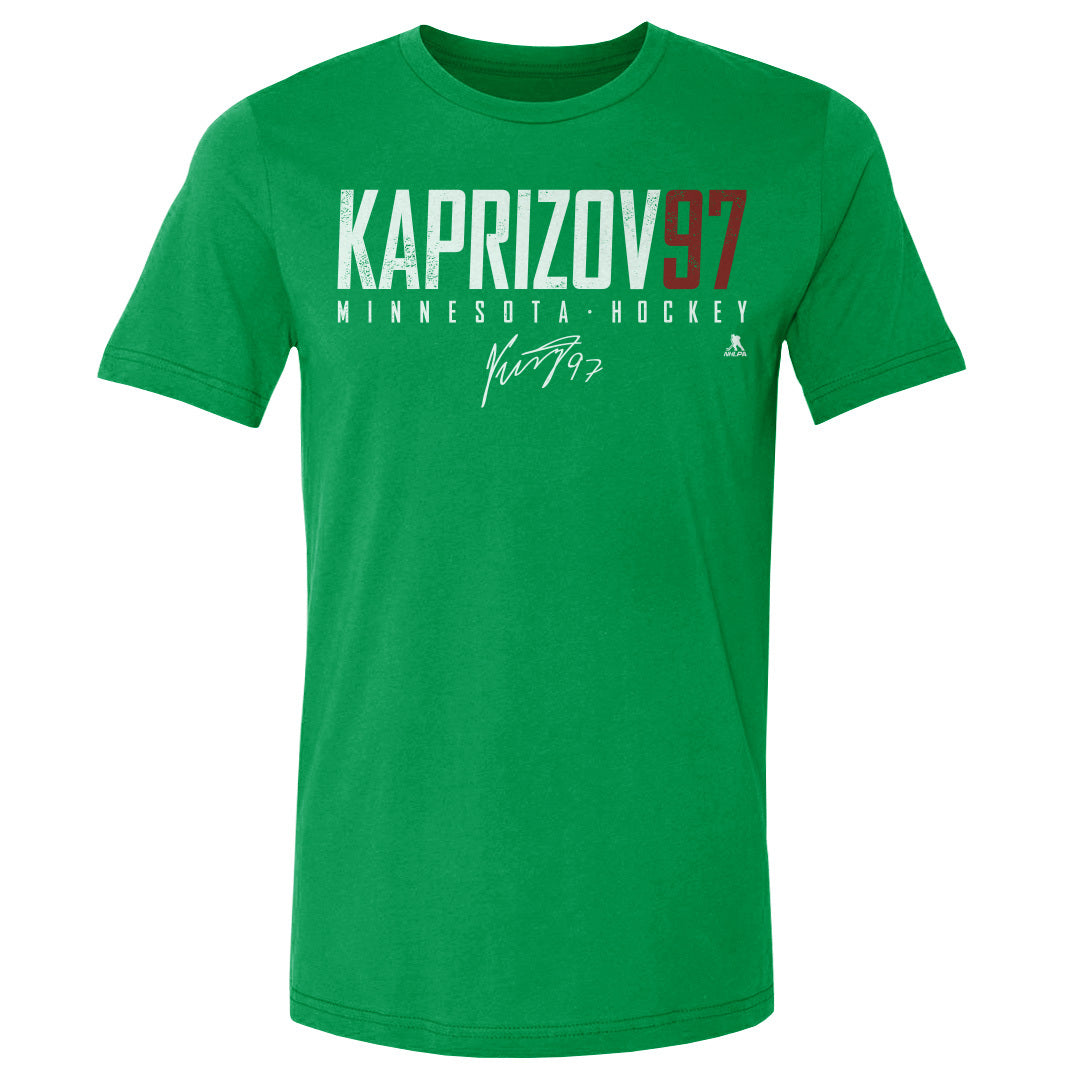 Kirill Kaprizov Men's Cotton T-Shirt | 500 LEVEL