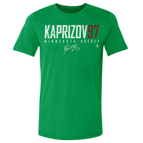 Kirill Kaprizov Men's Cotton T-Shirt | 500 LEVEL