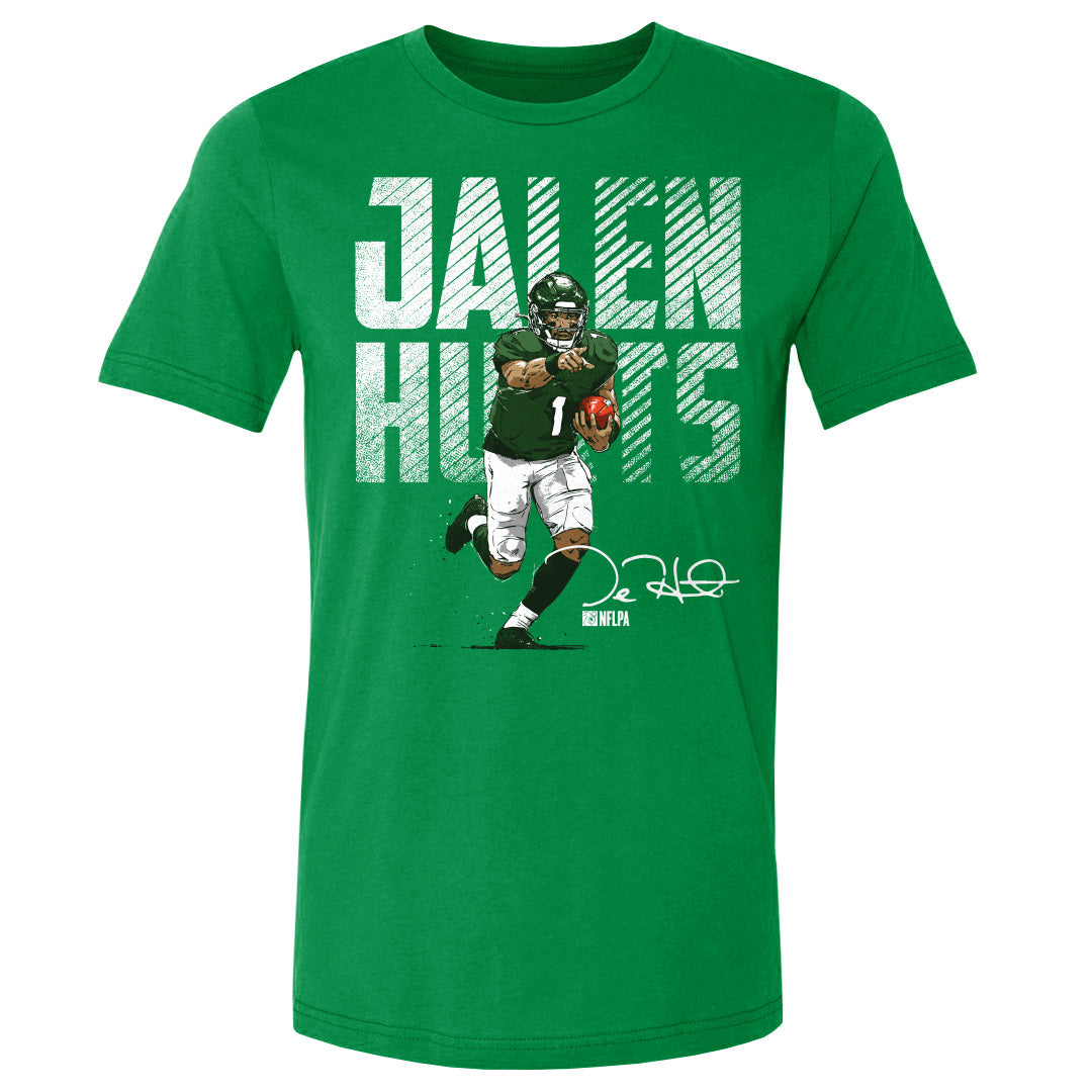 Jalen Hurts Men&#39;s Cotton T-Shirt | 500 LEVEL
