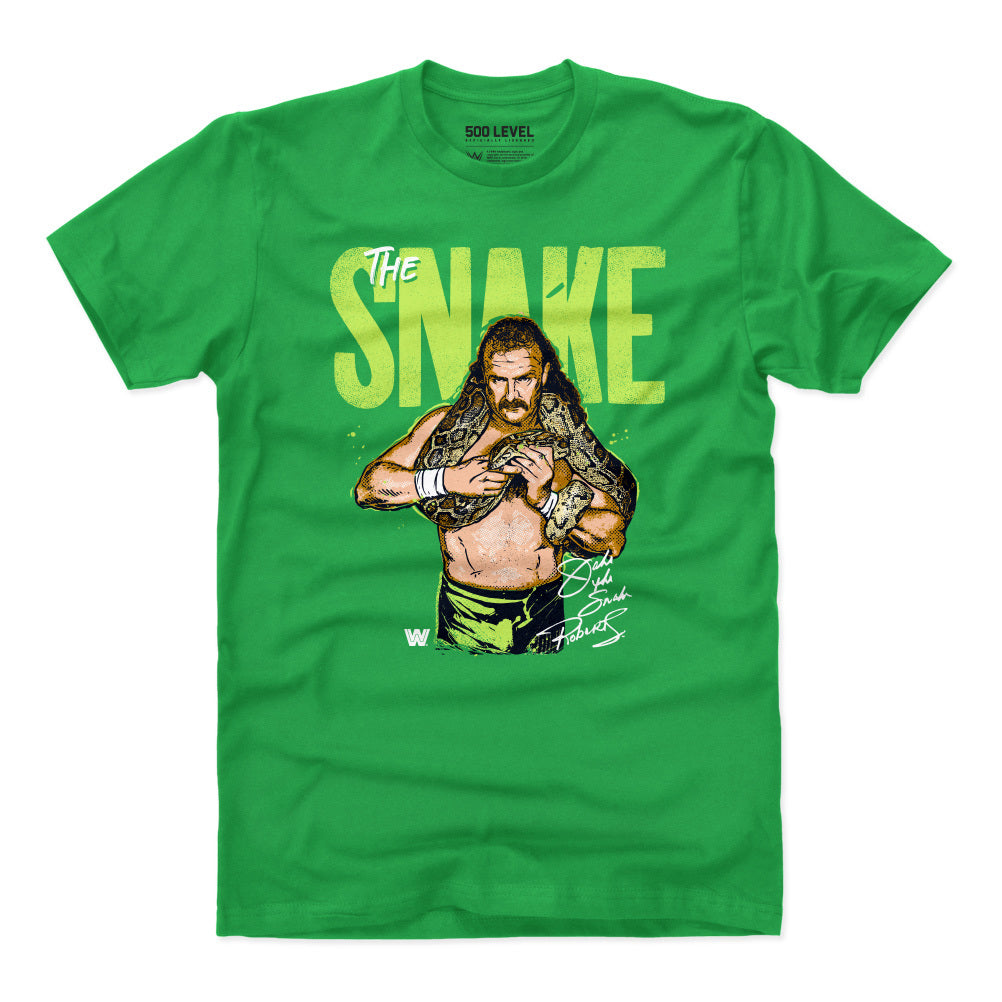 Jake The Snake Men's Cotton T-Shirt | 500 LEVEL