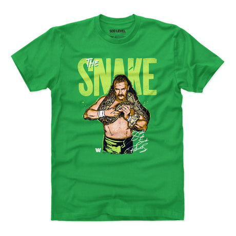 Jake The Snake Men's Cotton T-Shirt | 500 LEVEL