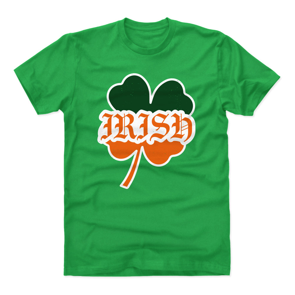St. Patrick&#39;s Day Irish Flag Men&#39;s Cotton T-Shirt | 500 LEVEL