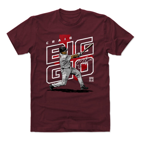 Craig Biggio Men's Cotton T-Shirt | 500 LEVEL