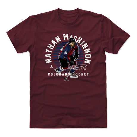 Nathan MacKinnon Men's Cotton T-Shirt | 500 LEVEL
