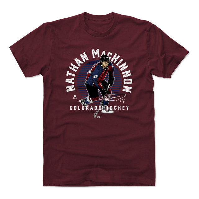 Nathan MacKinnon Men's Cotton T-Shirt | 500 LEVEL
