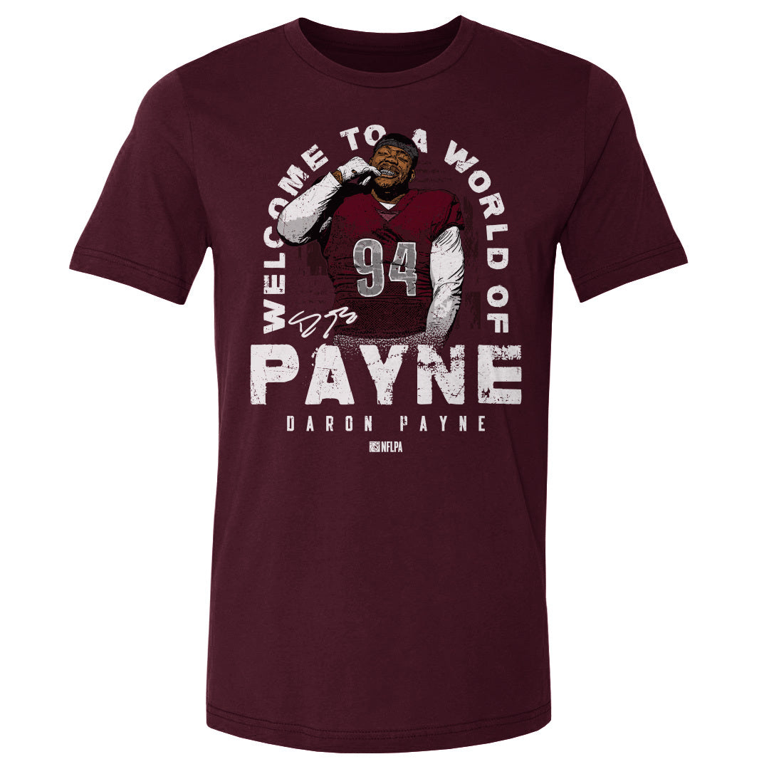Daron Payne Men&#39;s Cotton T-Shirt | 500 LEVEL