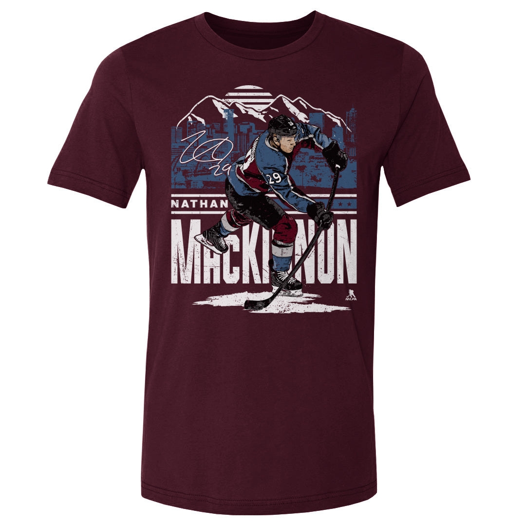 Nathan MacKinnon Men's Cotton T-Shirt | 500 LEVEL