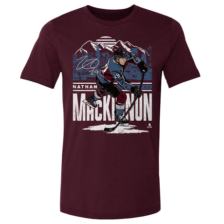 Nathan MacKinnon Men's Cotton T-Shirt | 500 LEVEL