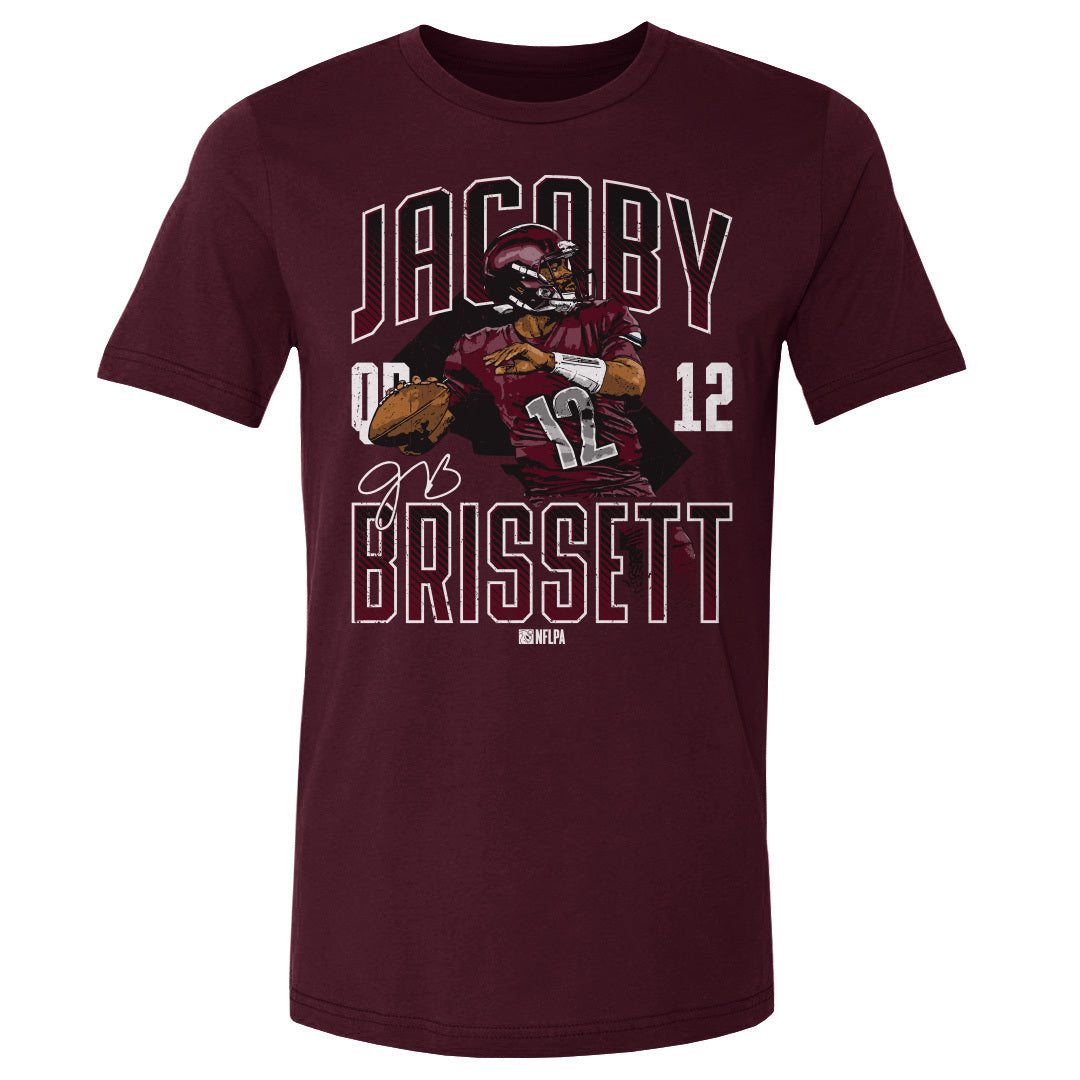 Jacoby Brissett Men&#39;s Cotton T-Shirt | 500 LEVEL