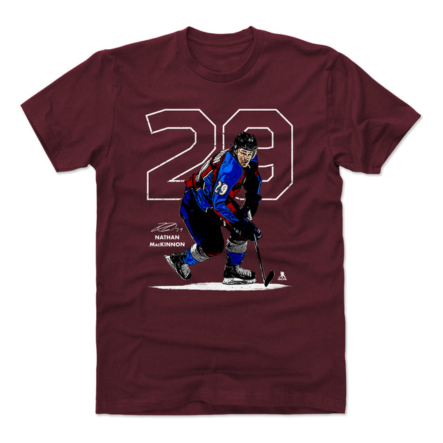 Nathan MacKinnon Men's Cotton T-Shirt | 500 LEVEL