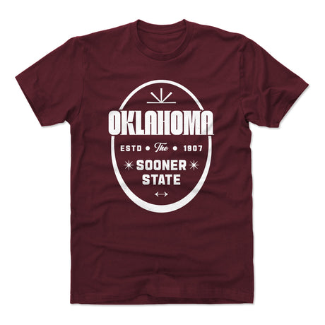 Oklahoma Men's Cotton T-Shirt | 500 LEVEL