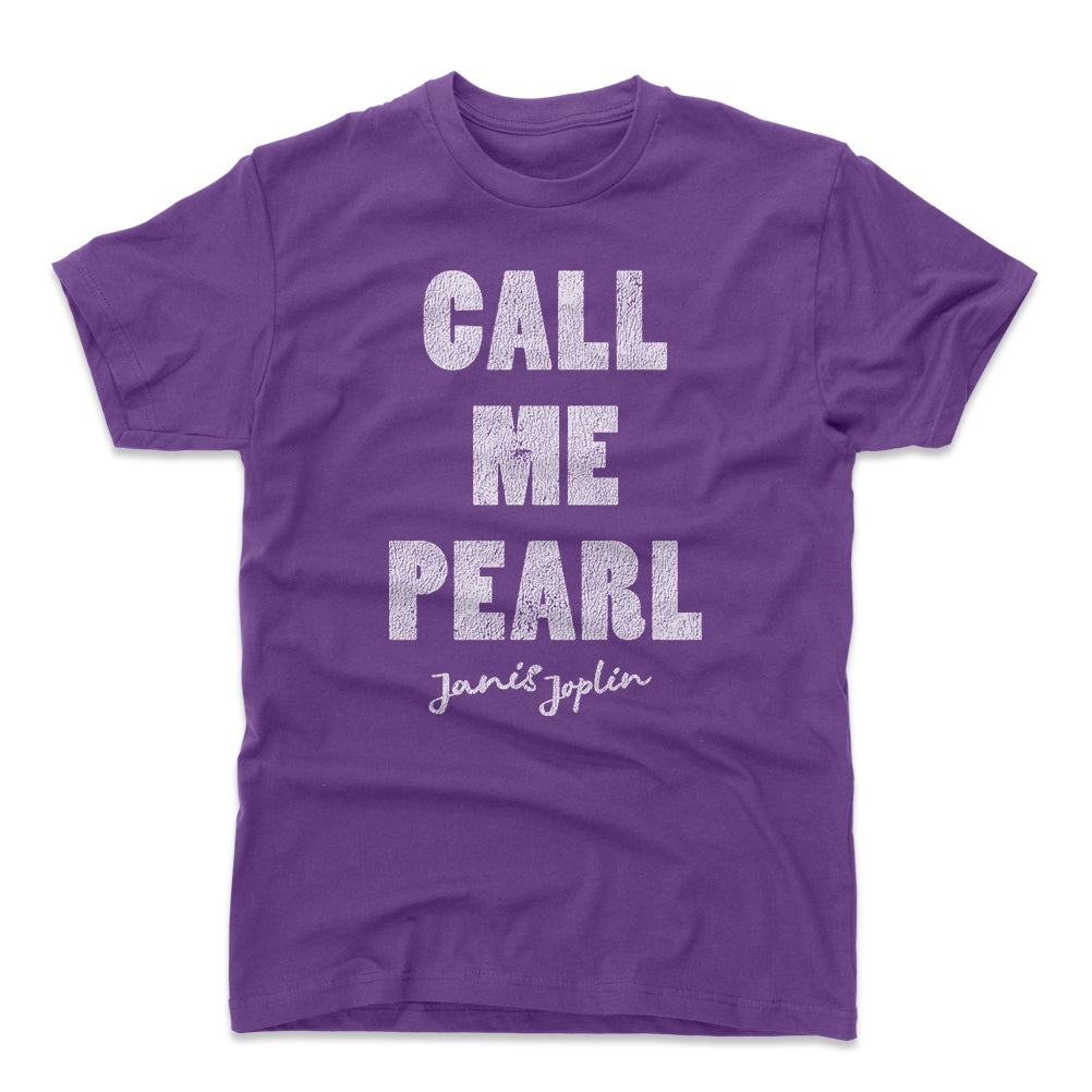 Janis Joplin Men's Cotton T-Shirt | 500 LEVEL