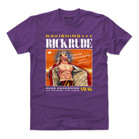 Rick Rude Men's Cotton T-Shirt | 500 LEVEL
