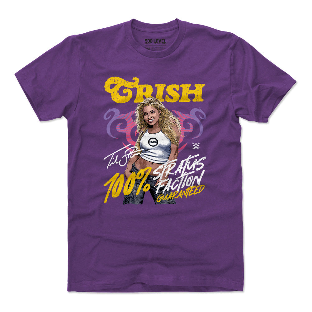 Trish Stratus Men's Cotton T-Shirt | 500 LEVEL
