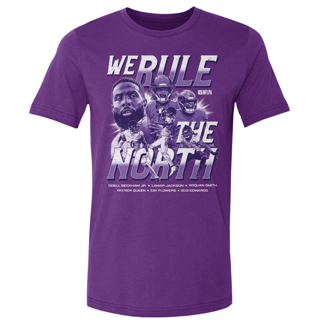 Lamar Jackson Men's Cotton T-Shirt | 500 LEVEL