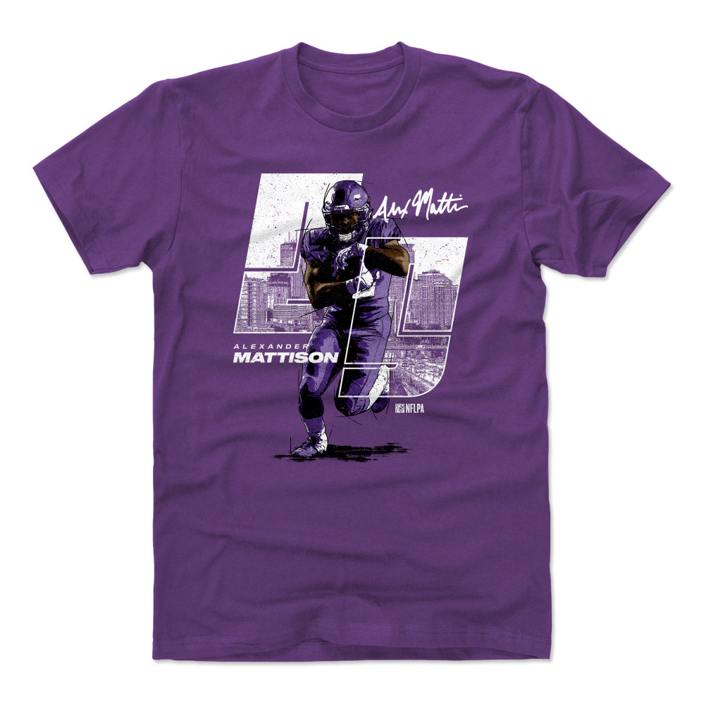 Alexander Mattison Men&#39;s Cotton T-Shirt | 500 LEVEL