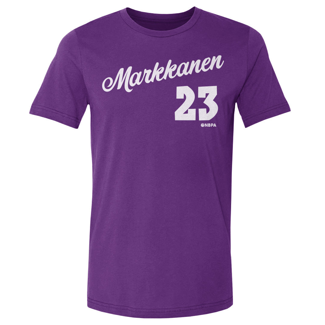 Lauri Markkanen Men's Cotton T-Shirt | 500 LEVEL