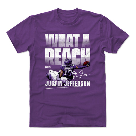 Justin Jefferson Men's Cotton T-Shirt | 500 LEVEL