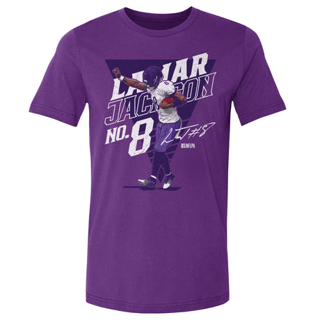 Lamar Jackson Men's Cotton T-Shirt | 500 LEVEL