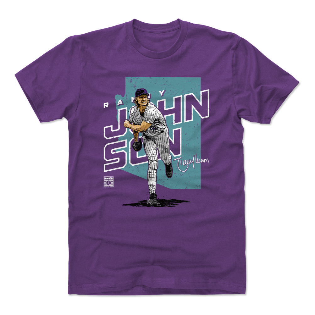 Randy Johnson Men&#39;s Cotton T-Shirt | 500 LEVEL