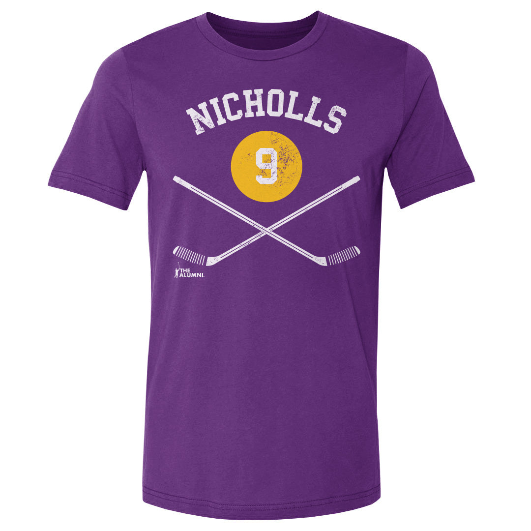 Bernie Nicholls Men&#39;s Cotton T-Shirt | 500 LEVEL