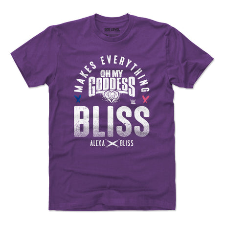 Alexa Bliss Men's Cotton T-Shirt | 500 LEVEL