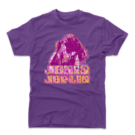 Janis Joplin Men's Cotton T-Shirt | 500 LEVEL