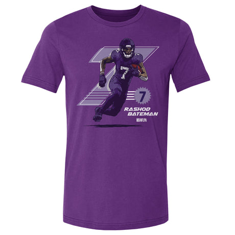 Rashod Bateman Men's Cotton T-Shirt | 500 LEVEL