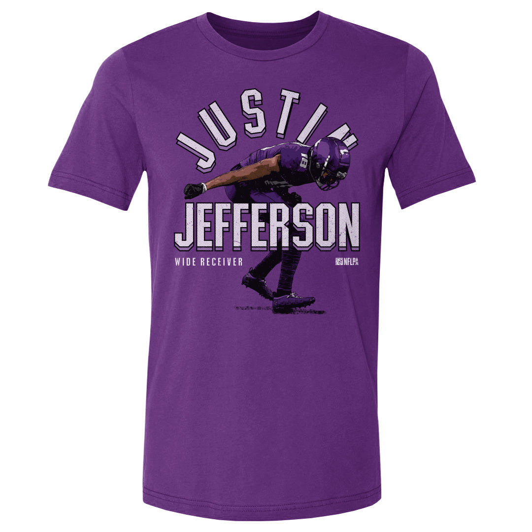 Justin Jefferson Men's Cotton T-Shirt | 500 LEVEL
