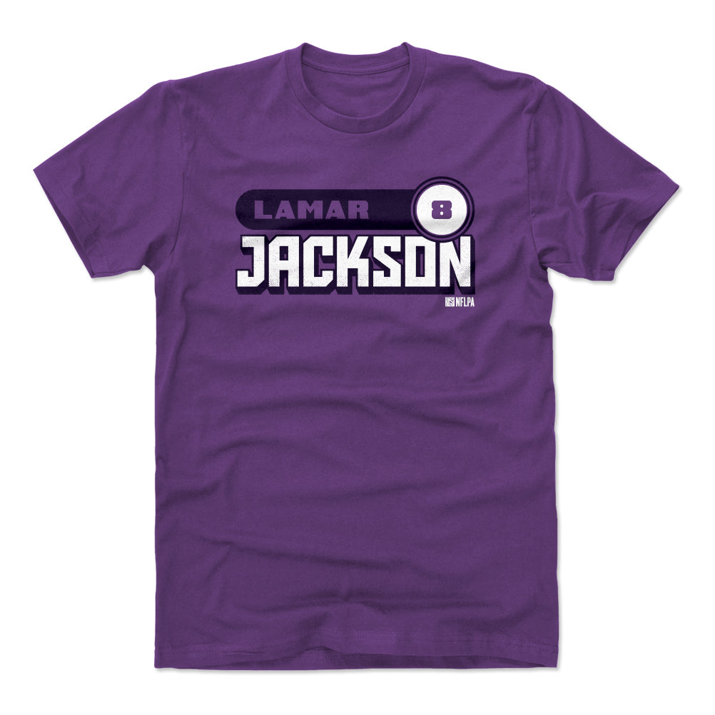 Lamar Jackson Men's Cotton T-Shirt | 500 LEVEL